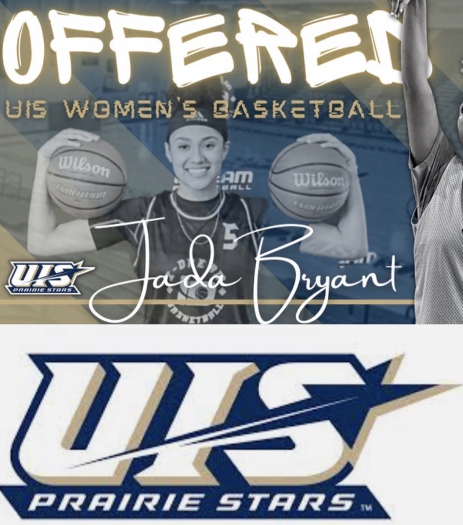 jada70031528's tweet photo. After a great conversation with Coach Q, I am happy to announce that I was offered a scholarship from the University of Illinois Springfield! Thank you coaches! @UISWBB @idream_GirlsBB @RobSmernoff https://t.co/0dnXrt2I1y