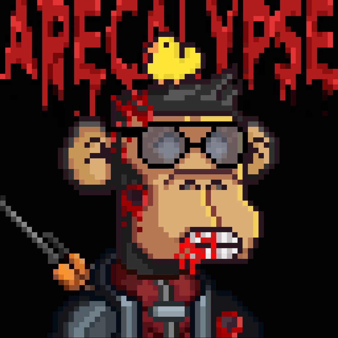 apecalypsenft's tweet photo. "God will not let you take me"
.
.
.
#nft #nftart #nftcommunity #nftcollector #pixel #nftpixelart #apecalypse #nftjapan #nftjpn https://t.co/qSLwHcPx13