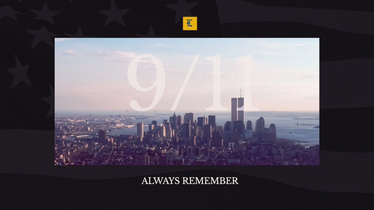 LHSGBathletics's tweet photo. Never Forget.  Thank you to all our first responders and military forces for your courageous acts! https://t.co/2HfP2T3c5V