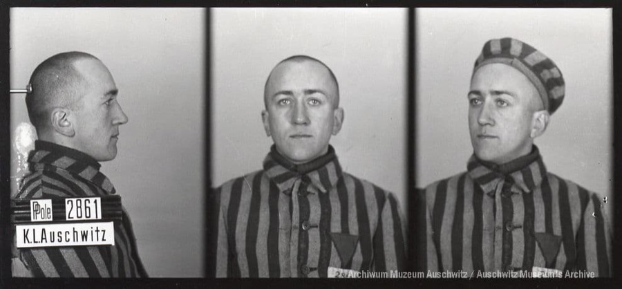 11 September 1910 | A Pole, Wiktor Sawik, was born. A hairdresser.

In #Auschwitz from 15 August 1940.
No. 2861
He was transferred to KL Buchenwald in 1944. He survived.