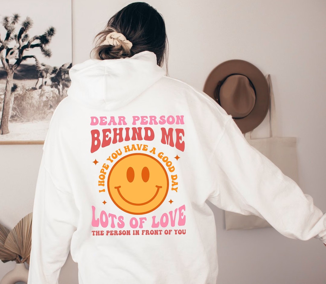 Want to make someone's day?

With this hoodie, you can!

It'll bring joy to anyone who gets to see it, and we think that's pretty great 😍 

 #kindness #happiness #love #positivevibes #smallbusiness #girlpower #gooddays