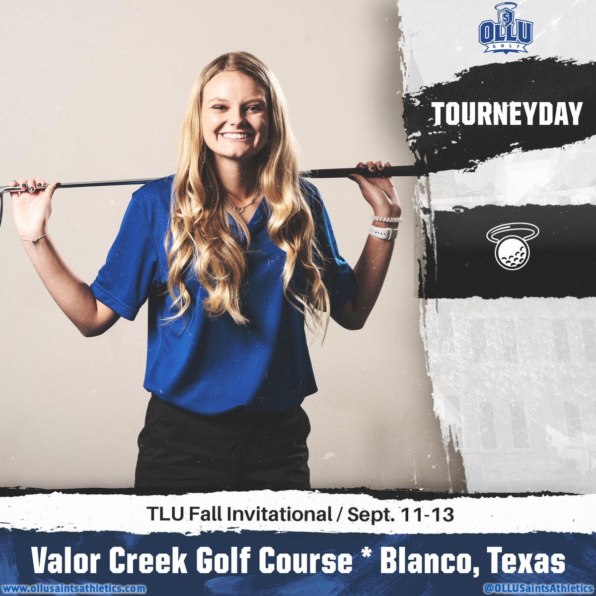 OLLUSaints's tweet photo. #SaintsMatchDay: Women's #OLLUGolf begins play at the TLU Fall Invitational this morning and will conclude on Sept. 13. #WingsUpSaints https://t.co/PprpOcYj8b