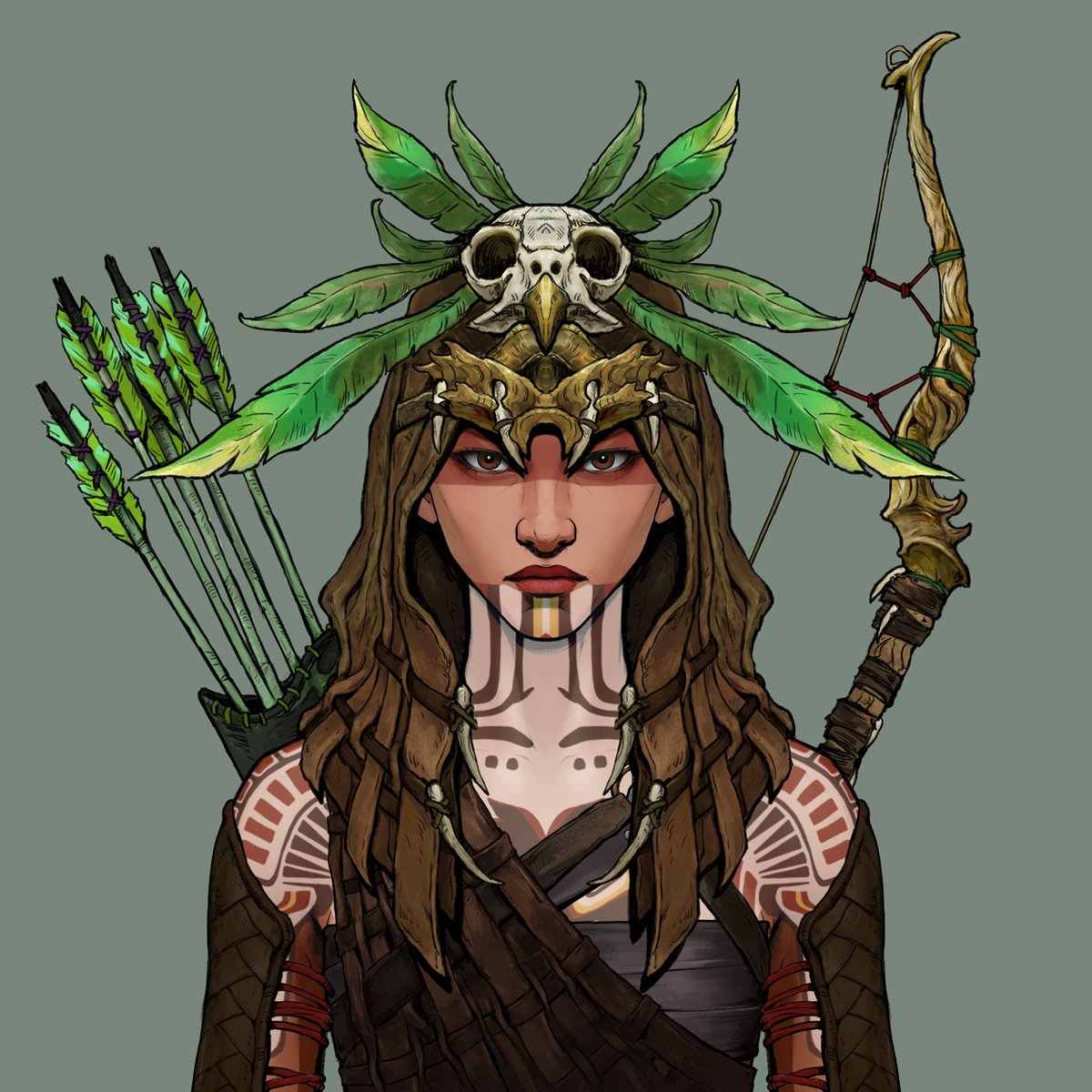 Is she hunting animal or enemy?!

Minting soon!! #NewProfilePic

RT, tag and like to win WL!! 🎁🎁

#NFTs #NFTCommunity #Whitelist #NFTartist #newnftproject