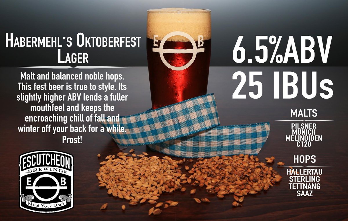 Plane Tickets: Expensive
Hotels: Also Expensive
Celebrating Oktoberfest with a solid, true-to-style fest bier right here in Winchester: Priceless

Ofest will be tapped 9/17, and celebrated on 10/1

Prost!