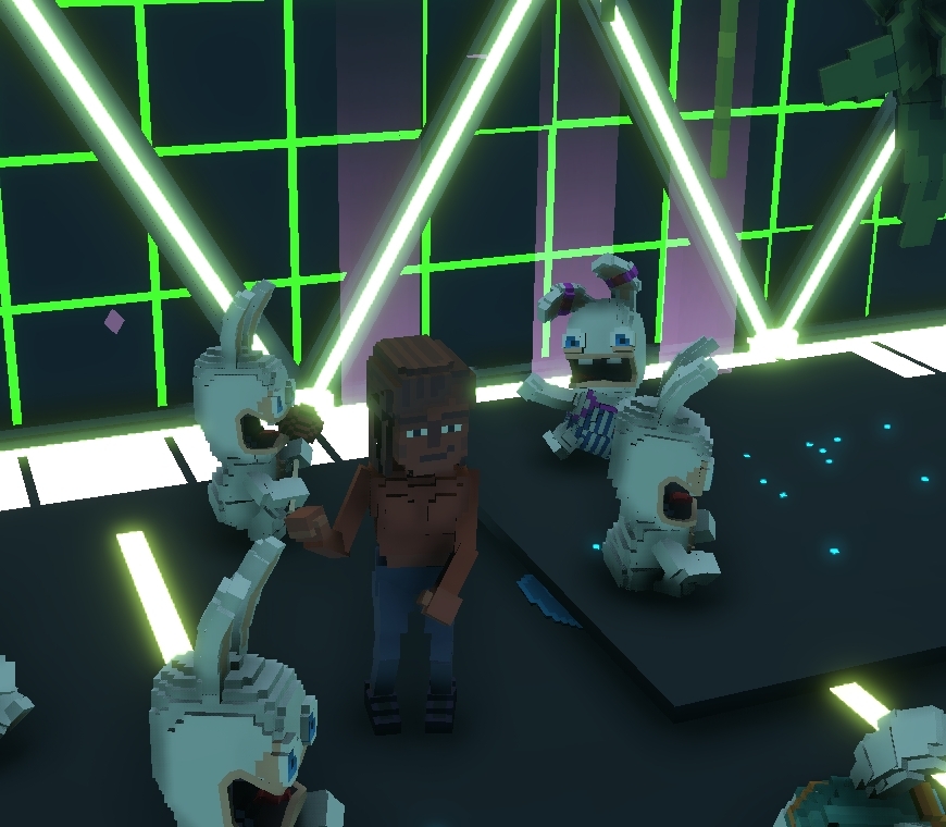 ariap1471's tweet photo. @TheSandboxGame @RabbidsOfficial I just participated in the #SandboxAlphaS3Giveaway for a chance to win 500 SAND! Found the Disco Rabbid, check out my screenshot below!
👇 https://t.co/z7TOvofNJ1