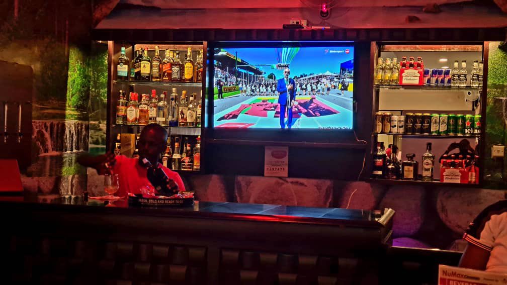 NuMaxCinemas's tweet photo. Our in house bar  is widely open 🤩. 
Come have a great taste of our cocktails 🍹 
All your favorite sports showing. 
#FormulaOne 
#EPL 
#LaLiga 
#championsleague https://t.co/n4MrI9kHT4