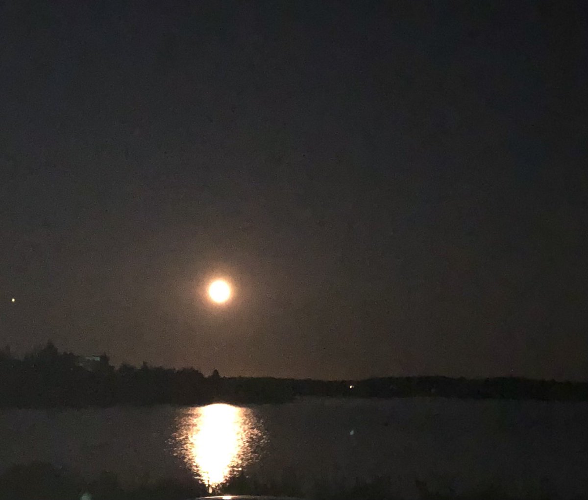 bluecollargal's tweet photo. @deAdder Moonrise- Eastern Shore Nova Scotia https://t.co/I7I8UuyLJx