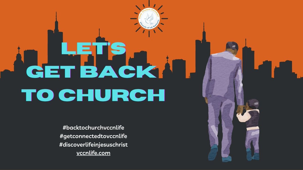 vccnlife's tweet photo. For the month of September, there will be no live broadcast of our services. We are encouraging our members and guests to "Get Back to Church." Let's get back to what we love; a love of God, God's love in our lives, our love for the church and its people. https://t.co/OxUyWbUFfl