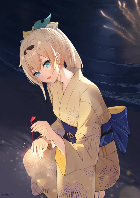 花に見蕩れる #いろはにも絵を 
