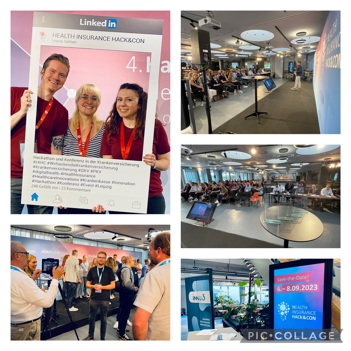 Am Freitag endete nach drei intensiven Tagen der <a href="/HIHC_Hackathon/">HEALTH INSURANCE HACK&CON</a> #HIHC2022 - mit dem Höhepunkt des #Hackathon|s: Den Ergebnis-Pitches unserer 1️⃣0️⃣ Hacker-Teams. Die Sieger und Ihre Lösungen stellen wir nächste Woche via <a href="/WIG2Institut/">WIG2 Institut</a> vor.  + Save-the-Date: 6.-8.09.2023 ❗️