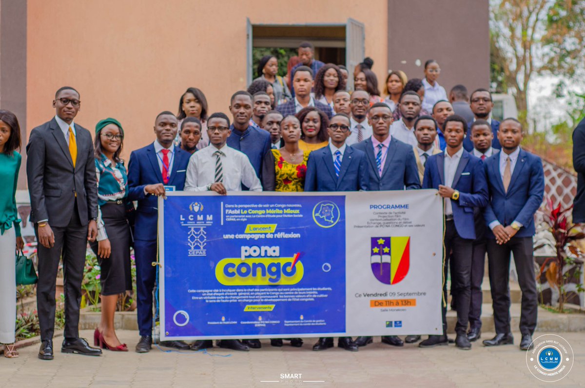 CongoMieux's tweet photo. Ainsi l’université de Kinshasa a clôturé en date du vendredi 09 septembre la campagne de réflexion Po Na Congo. 
L’ISC et l’ISP sont les deux instituts retenus pour abriter la seconde partie de la campagne dans la huitaine après publication incessante des programmes. https://t.co/bBN9p1xweX