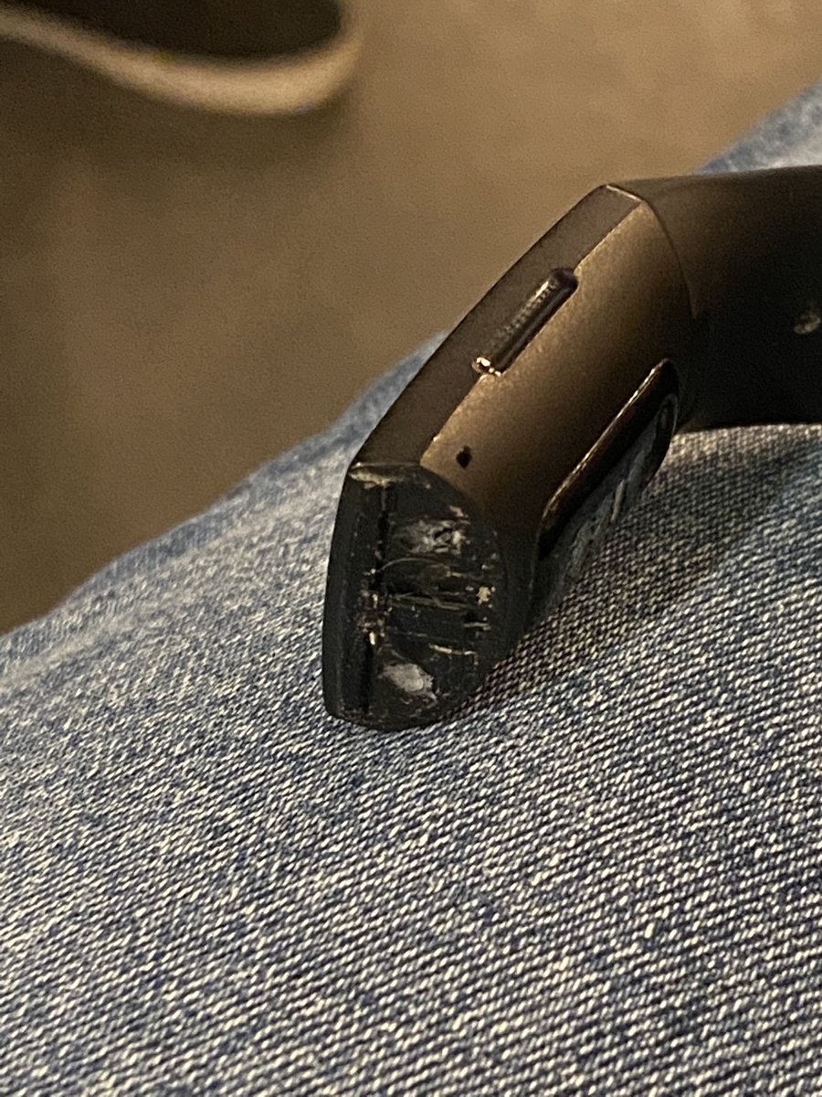 DanOnFilm's tweet photo. @fitbit @FitbitSupport hi, my 9-month old Fitbit has just snapped on the strap attachment which means I can no longer wear it. Obviously this is super disappointing so how do I go about getting a replacement? https://t.co/IJocXRBBbX