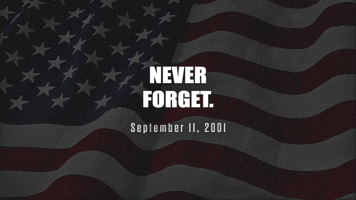 BrotherRice's tweet photo. Today we remember those who lost their lives on 9/11 and the bravery of those who risked their lives to save others. #NeverForget https://t.co/r1lXpjOemS