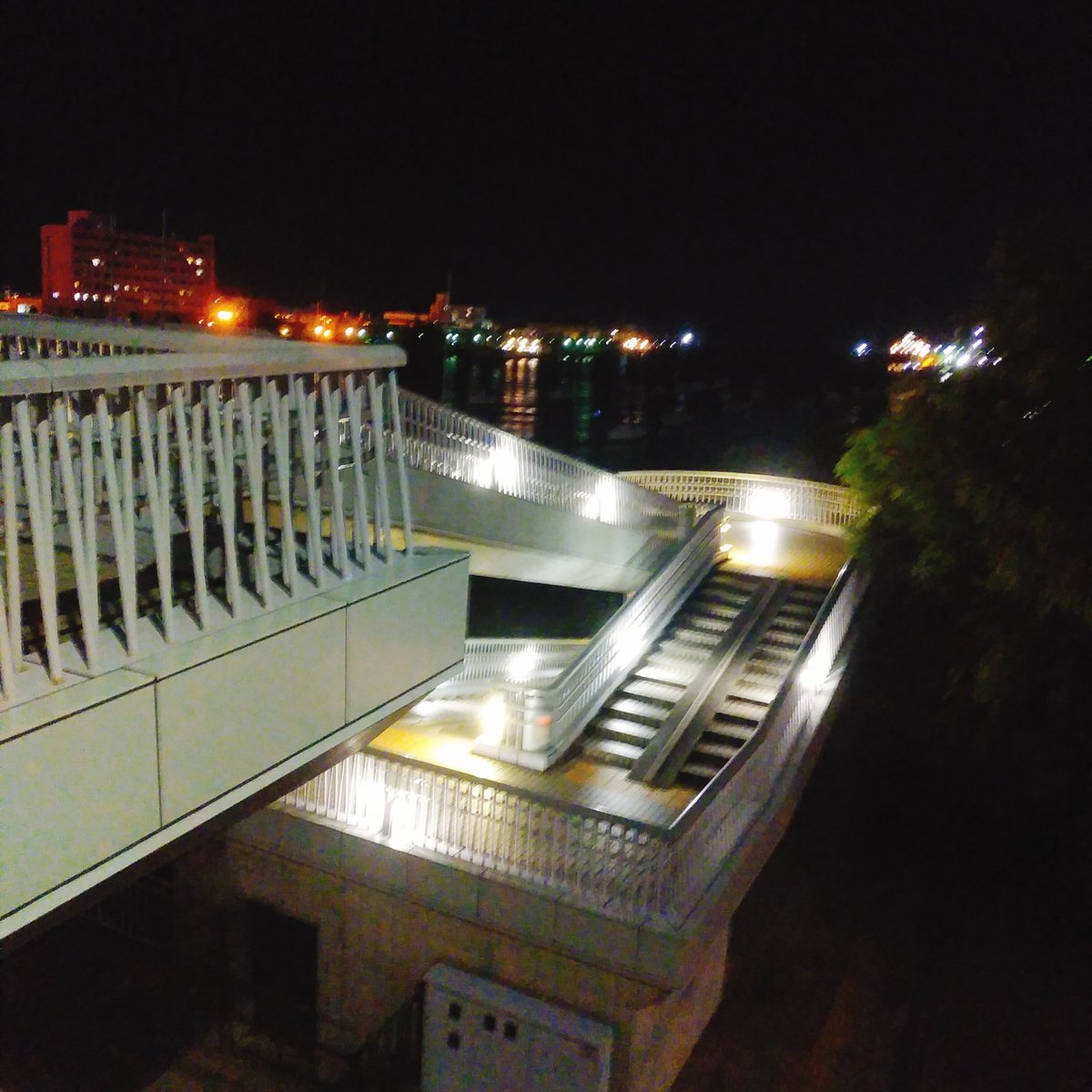 Yadokaidan's tweet photo. ただ夜なだけ

#階段 #やどかい段 #雨太 https://t.co/LUNjem044D