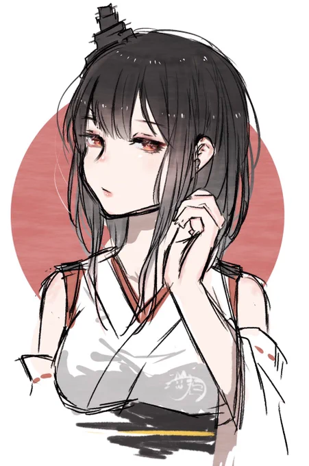 寝る前ワンドロ。艦これ 山城 