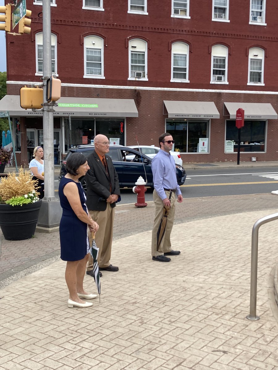 SomervilleClerk's tweet photo. Somerville Fire Department, Somerville First Aid, Mayor and Council attend ceremony https://t.co/2tUOxykTdU