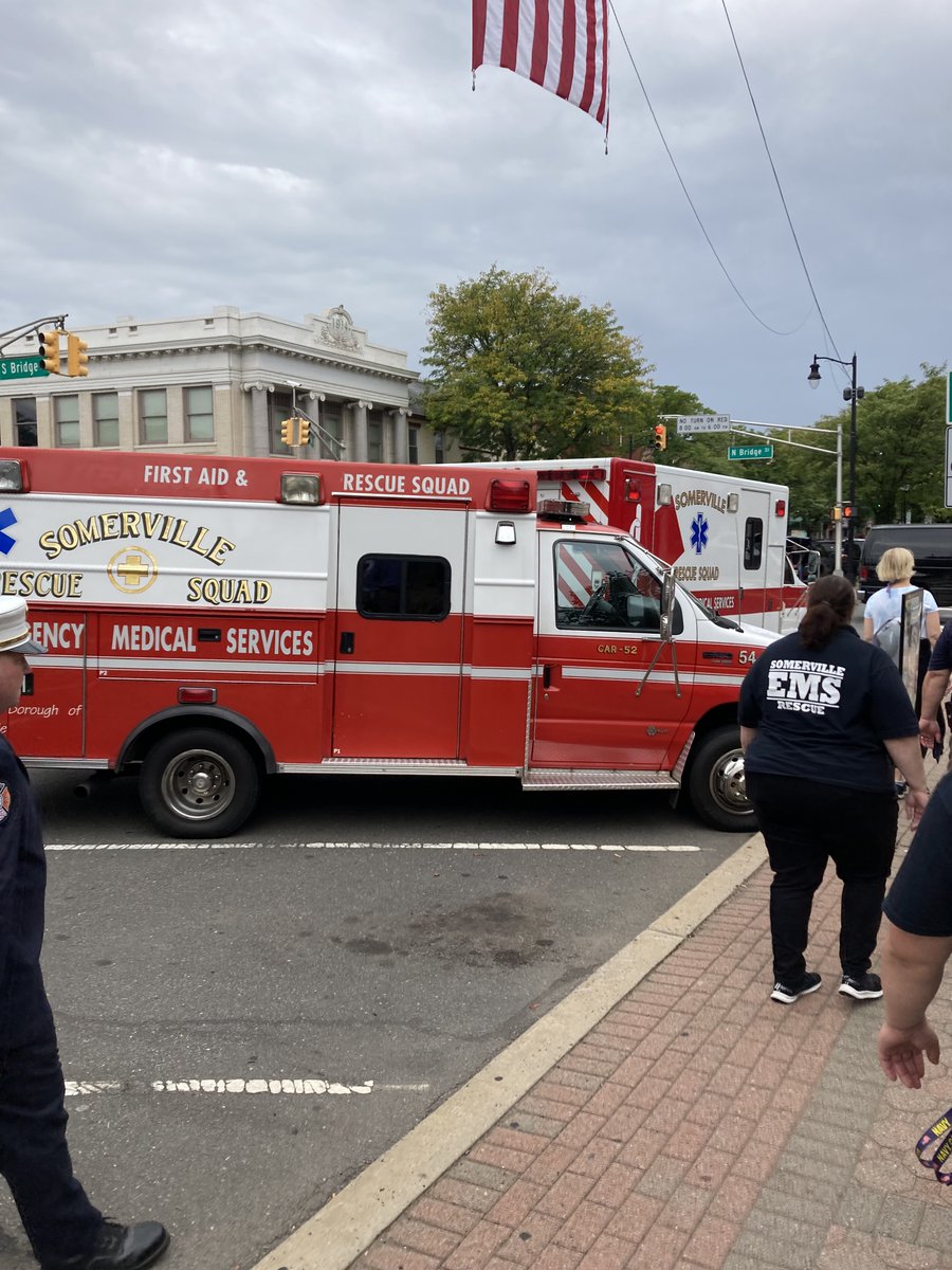 Somerville Fire Department, Somerville First Aid, Mayor and Council attend ceremony