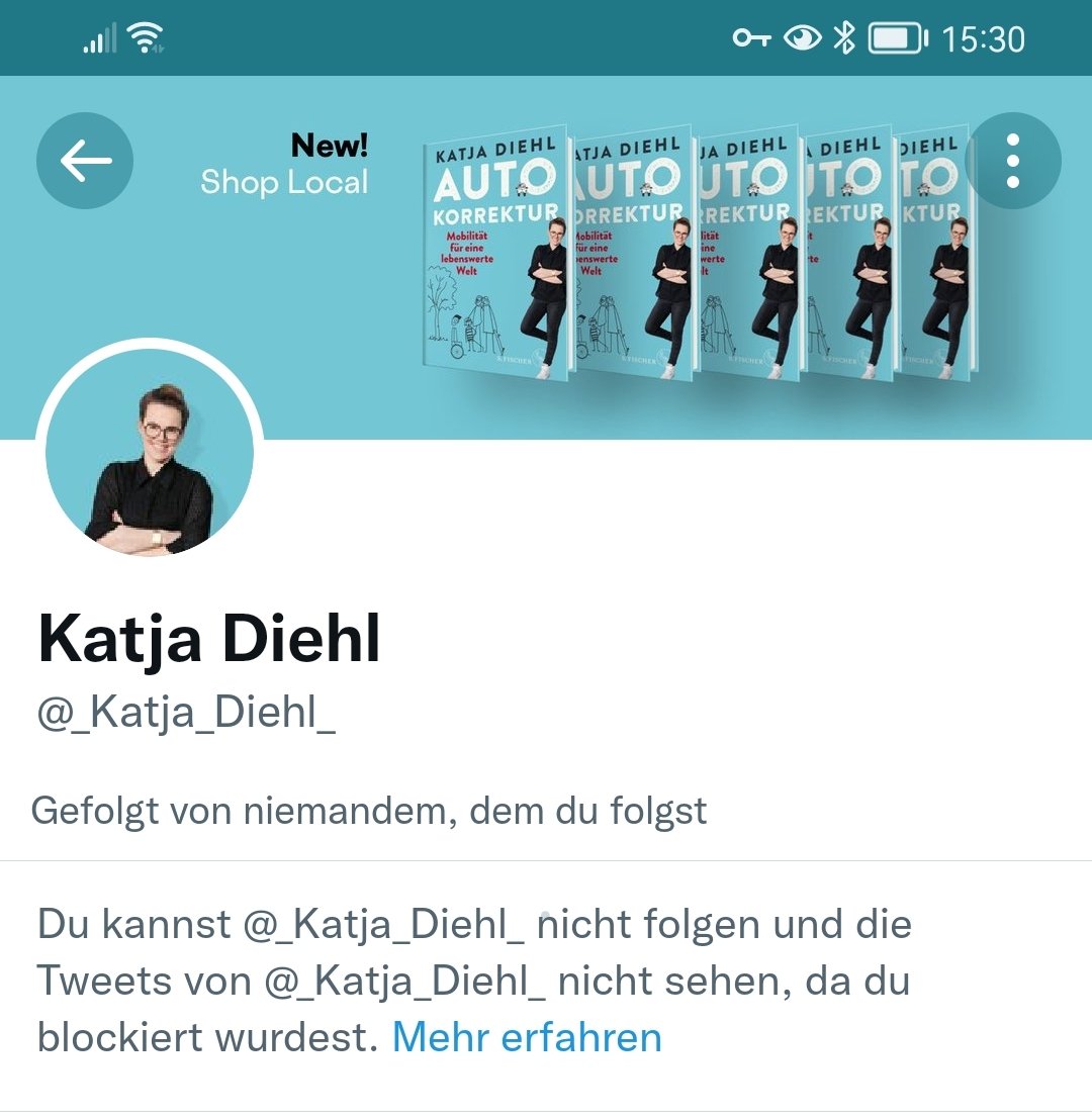 Apandia's tweet photo. @_Katja_Diehl_ Weil ich eine sachliche Frage zu einem deiner Tweets mit meinem privaten Account geliked habe.
Sorry @_Katja_Diehl_, leider hast du jeden Maßstab verloren. https://t.co/VF8GYQRwuv