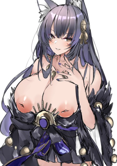 武蔵さん胸元ずれそう… 