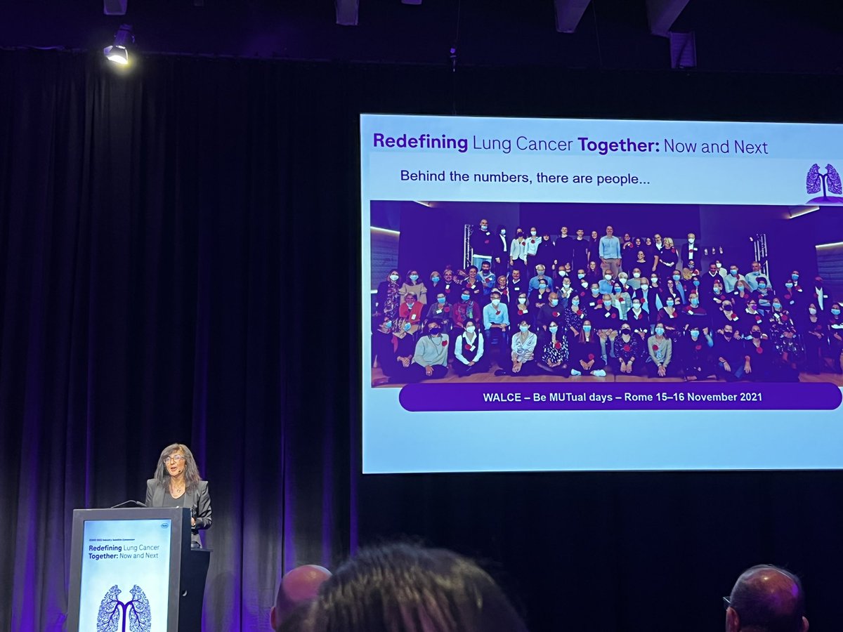 chiaramallow's tweet photo. Taking care of patients affected by Lung Cancer with @WalceOnlus2006 

Great presentation of Stefania Vallone at #ESMO2022 https://t.co/LlWr6z5kVg