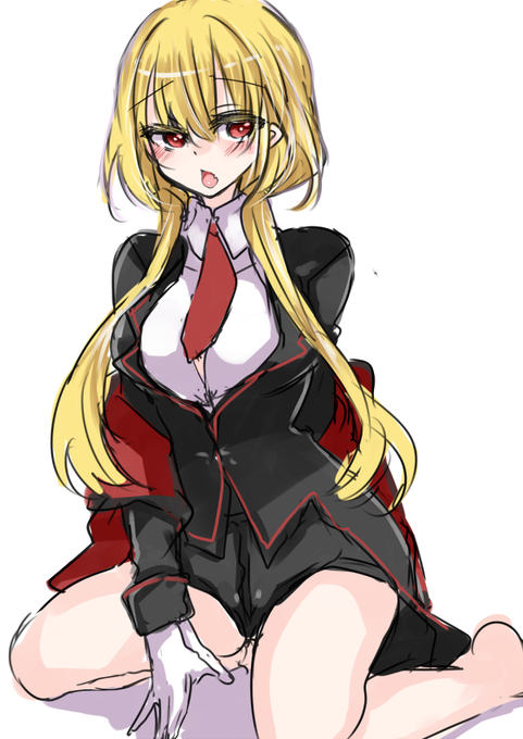 というわけで配信で描いた珍しめの服を着たセリアさんです。 