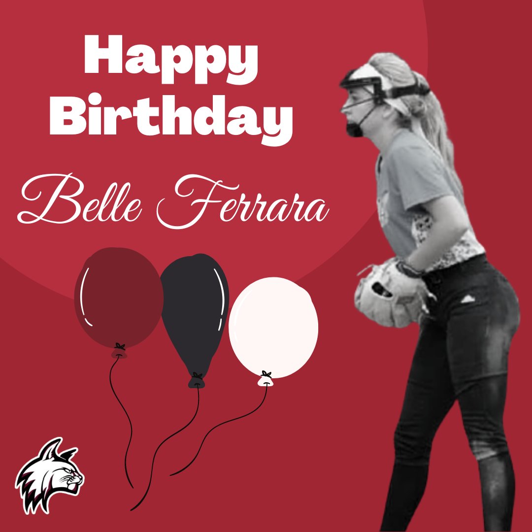 Please help us wish a huge HAPPY BIRTHDAY to Bay Path Softball's Belle Ferrara!

Enjoy your big day, Belle! 🎈🎉