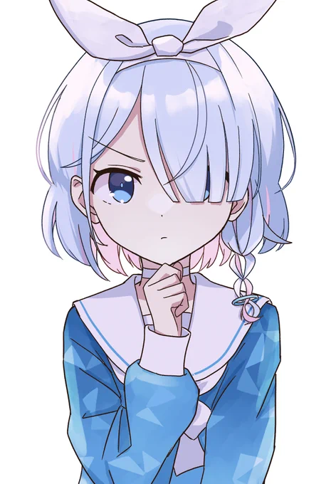 キリっとした顔のアロナちゃん #ブルアカ 