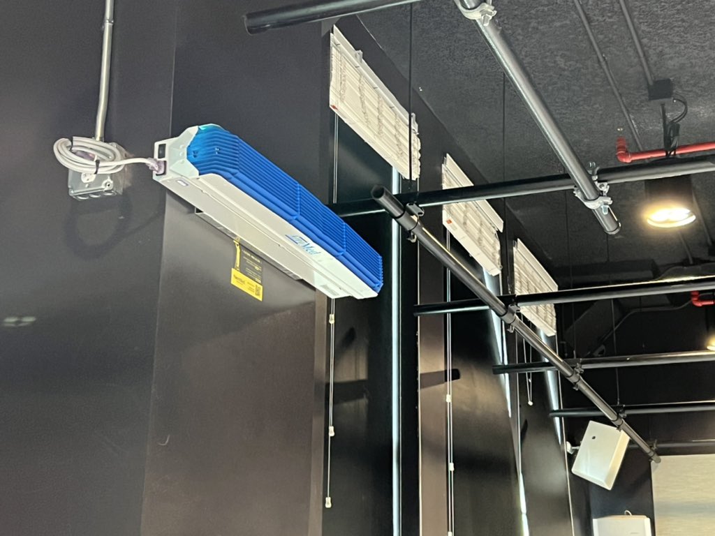 map_maven's tweet photo. @Don_Milton @RealSexyCyborg @Amal4Solutions @joeyfox85 @VirginiaBuysse @kprather88 @ashishkjha @polsiewski This was very well done!  Thank you @polsiewski.  We measure our air quality and have deployed upper room UVGI in larger spaces and are working on a deployment of Far UV 222nm in smaller spaces in our school @Avenues_org.  @JHSPH_CHS https://t.co/v0h6PXYhJx