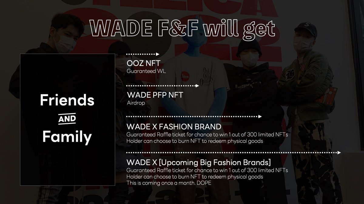 ongsimth's tweet photo. Wade's owner is The opportunity to airdrop NFTs released by IPX, Invite online and offline events
Limited fashion goods early access
Music NFT airdrop There are benefits such as.
#NewProfilePic  #CRIPCO #NFT #WavyGang #SolanaNFTs #MagicEden 
@Worldwide_Wade @rajgokal @toly https://t.co/XPCRIKMufs