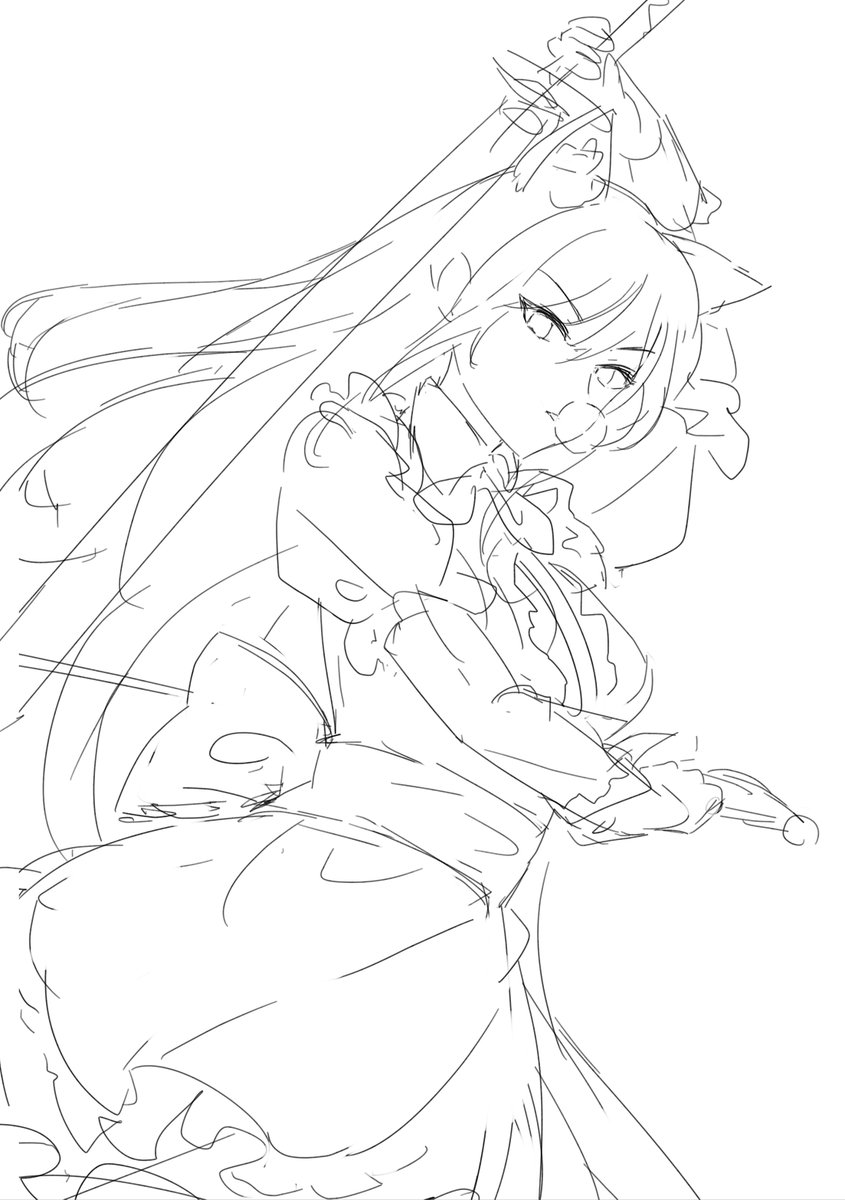 Arrte01's tweet photo. kekek ( ^▽^)ψ__ WIP https://t.co/p2zwHDHPrY