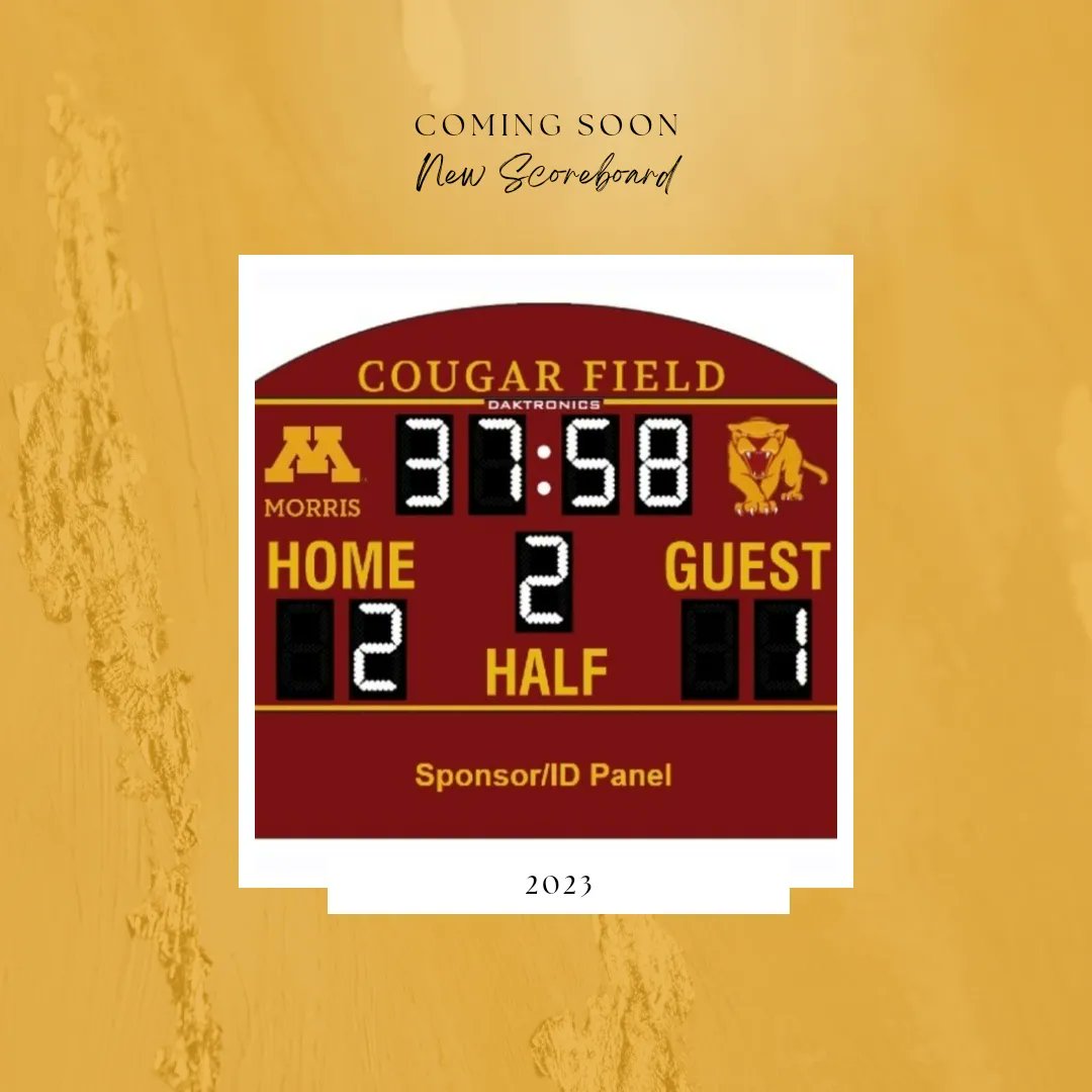 UMNMorrisWSoc's tweet photo. Thank you to all who donated last year to our crowdfunding towards the purchase of our new scoreboard! There's still time left to help with this year's campaign for new game goals. We have until Tuesday night to reach our goal! 

https://t.co/gVNj4VhFhg https://t.co/wDDAT9NOc2