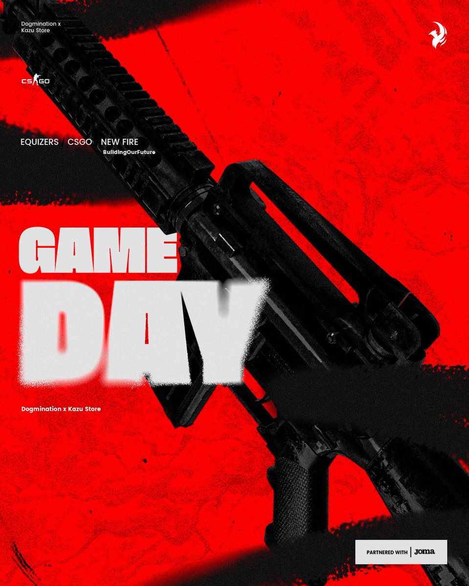 eQuizersEC's tweet photo. ¡HOY JUGAMOS! • COUNTER STRIKE
🏆 @DogminationOrg X @Kazu_Store
⏰ 16:30
📺 https://t.co/GqT3jD0tjm (NO CASTER)
¡Estate ATENTO a nuestro perfil para ir conociendo nuestros rivales y más cosas! 🔫🦅 https://t.co/NYkkES4b3U