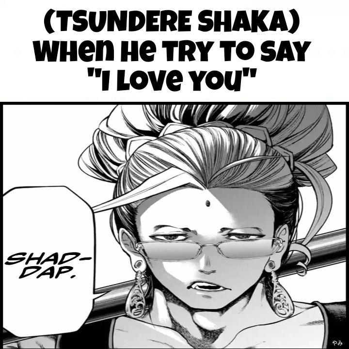 Shaka8Yami's tweet photo. "Tsundere"
(Tsundere Shaka) When he try to say "I love you"
Shaka: Shaddap!
🥰🥰💞💞🤣
#RecordofRagnarok
#終末のワルキューレ
#shuumatsunovalkyrie
#Buddha
#ror_manga
#ror_anime
#RORSeason2
#83D https://t.co/WC9coA7LEg