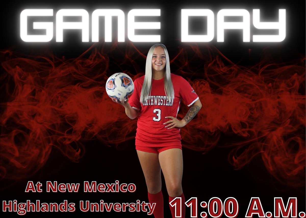 GAMEDAY!!! Northwestern takes on New Mexico Highlands Sunday with kickoff set for 12PM CT / 11:00 AM MST!
#RRR
stats: nmhuathletics.com/sidearmstats/w…
Watch: rmacnetwork.com