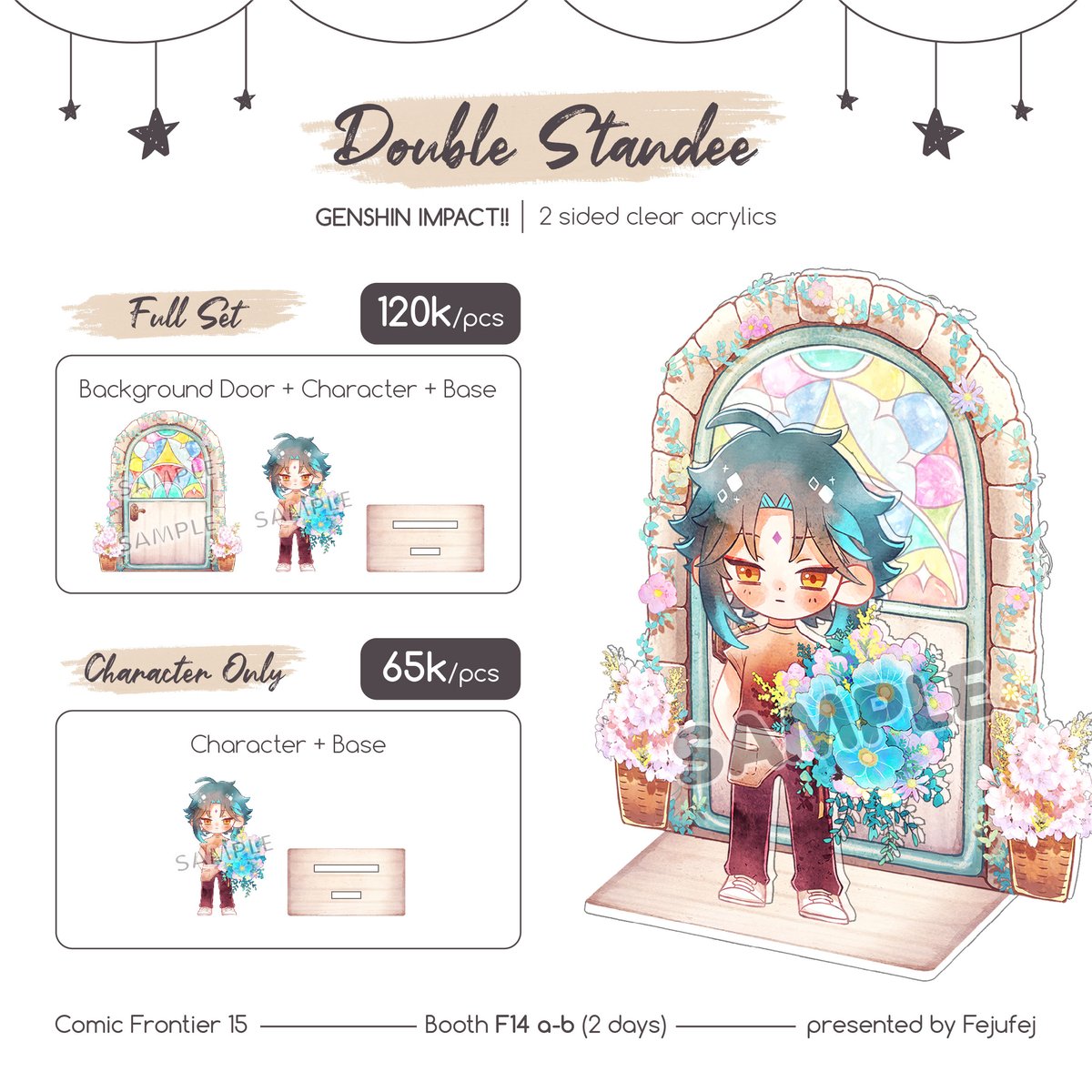 [2/4]
My Tokopedia &amp; Storenvy are set to preorder, but I also have ready stock merch at Shopee🥰 (limited stock, grab it fast!)

PO ends on October 2nd 2022 and will take another 2 weeks for me to ship the goods! If you have any questions, feel free to ask me ^^ 