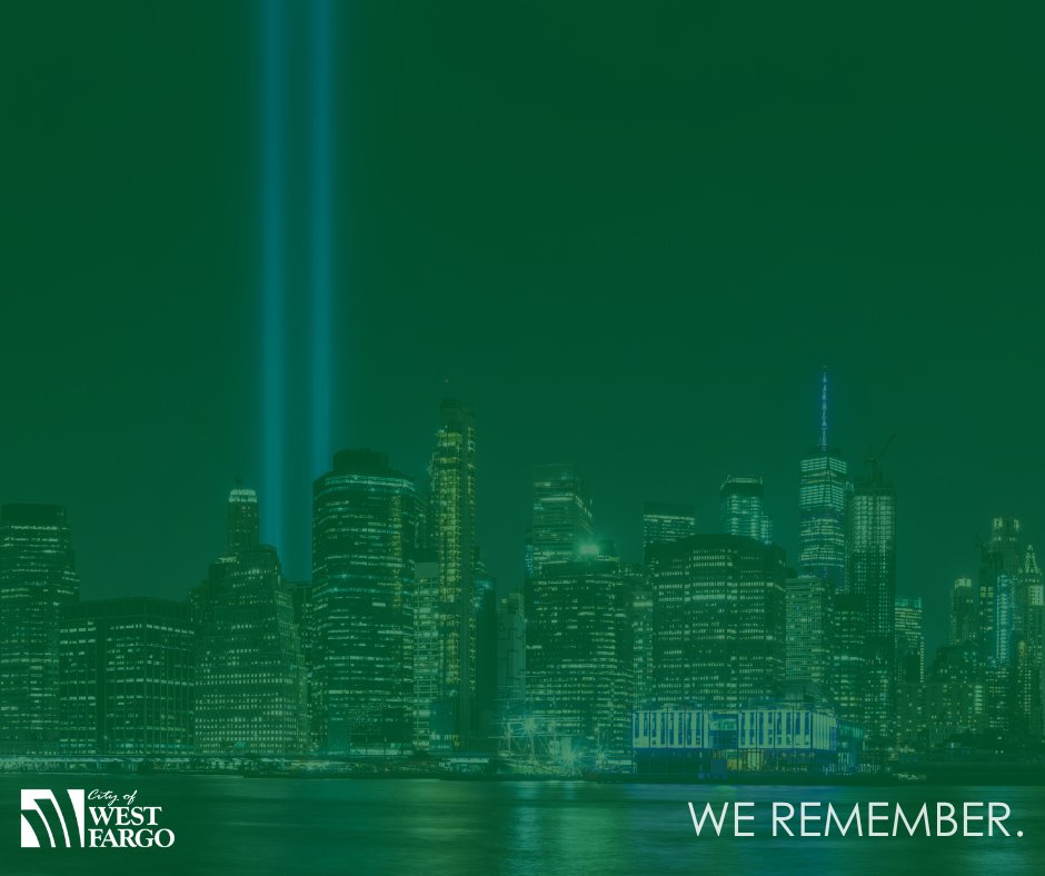 Today we remember, reflect and honor all those affected by the tragic events of 9/11. 

We will never forget.