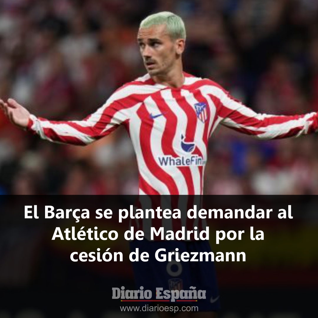 El Barça se plantea demandar al Atlético de Madrid por la cesión de Griezmann.
#barcelona #Barça #barsa #spain #futbol #Griezmann #madrid #liga #noticia #demanda #diario