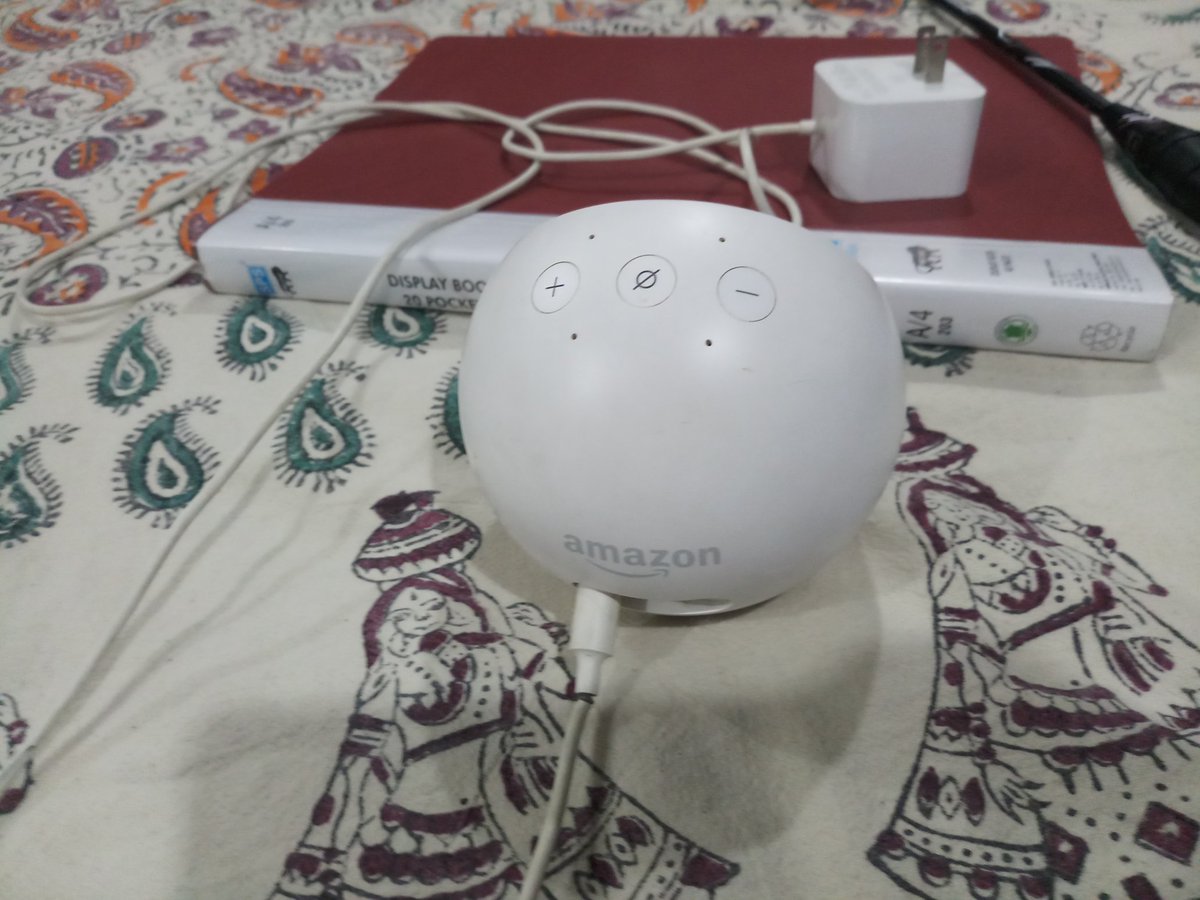 SuttaMaar's tweet photo. Alex's alexa(2018-2022) My life has been so easy and lazy since you entered, Now suddenly it feels hard to know that i have to do things manually starting tommorow till the next installation is done😥
Love you and miss you spot❤
#RIPAlexa https://t.co/jG5q5njwaN