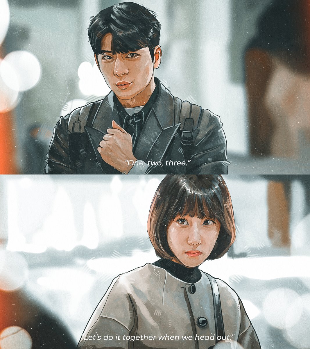 art_marlowe's tweet photo. #Kdrama Scene into #Art 
-Twenty Five Twenty One
-Extraordinary Attorney Woo
-Our Beloved Summer 

#digitalpainting #artph #netflix @netflix  @Netflix_PH https://t.co/HXmKxKJakm