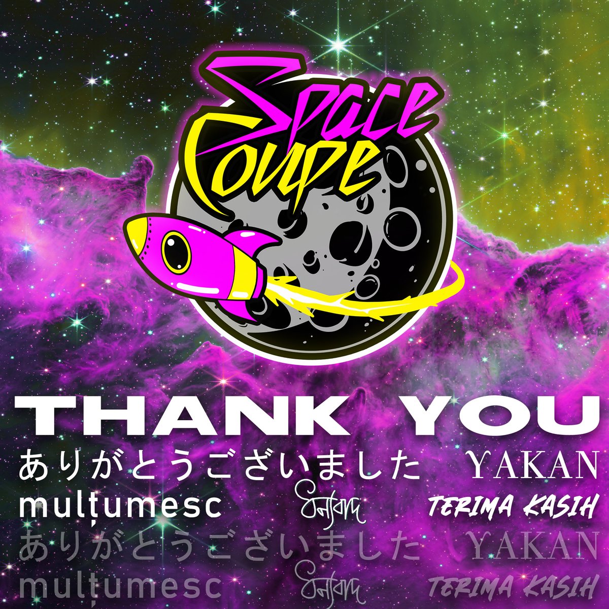 A big thank you to all that participated yesterday and the support from many. See you again very soon ❤️🚀🪐