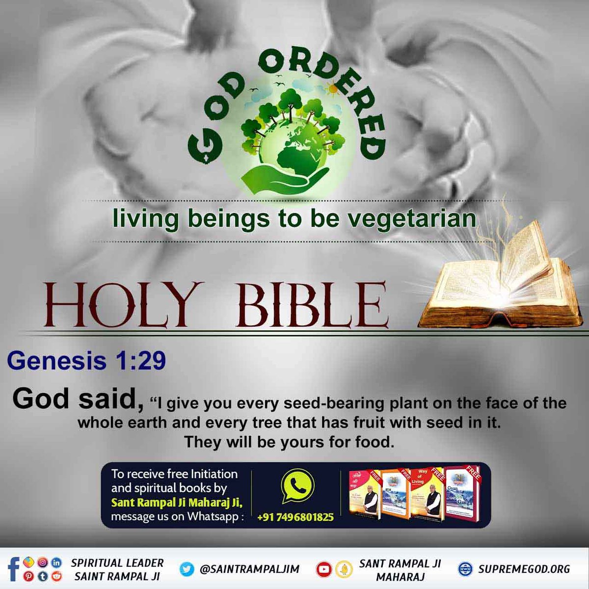 #UntoldTruthOfJesus
God is in form
Holy Bible Genesis 1:26
Sixth Day: - Living beings and Man:
After creating the other living beings Then God said, "Let us make
man in our own image, in our likeness, who will rule over all the creatures.