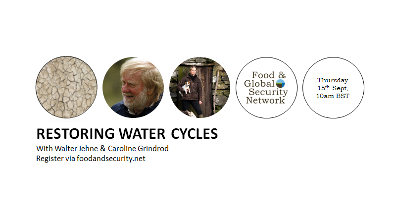 Farmgatepodcast's tweet photo. Climate is hydrology. 🌎
We are accelerating hydrological extremes. 🌧️
Water management is central to our future success. 🐮
* Join Walter Jehne 
* And Cumbria's Best Woman in Agriculture 2022, Caroline Grindrod.
* 10am BST Thurs 15th Sept.
https://t.co/pWZfbtFoGI
🌎🌧️🐮🤠 https://t.co/7KbBSVZ4eU
