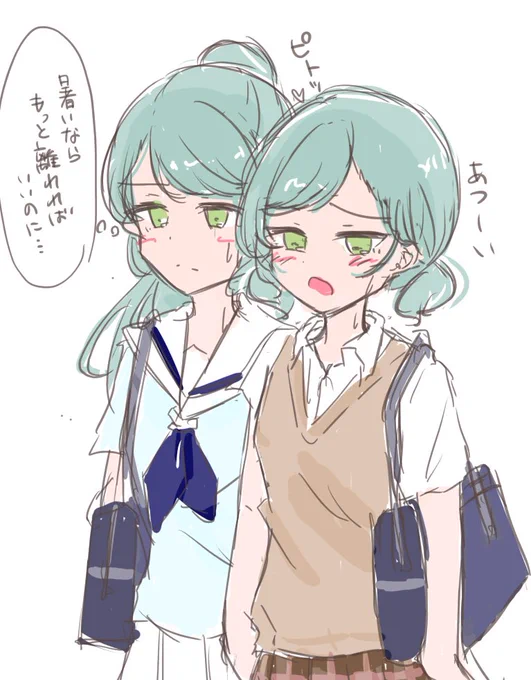 さよひなの夏服見れるのもあと僅かなんですね… 