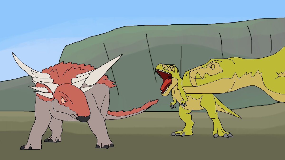 durneyfranco's tweet photo. Sauropelta vs Gasosaurus from Jurassic world Horrid henry style/Version 

@theHorridHenry 
@JurassicWorld 
@Mattel
@SwrveYT
@ProC29438850 
#Gasosaurus
#Sauropelta
#JurassicWorld 
#Cretaceous
#Jurassic
#Horridhenry https://t.co/JfaPvFBcOz