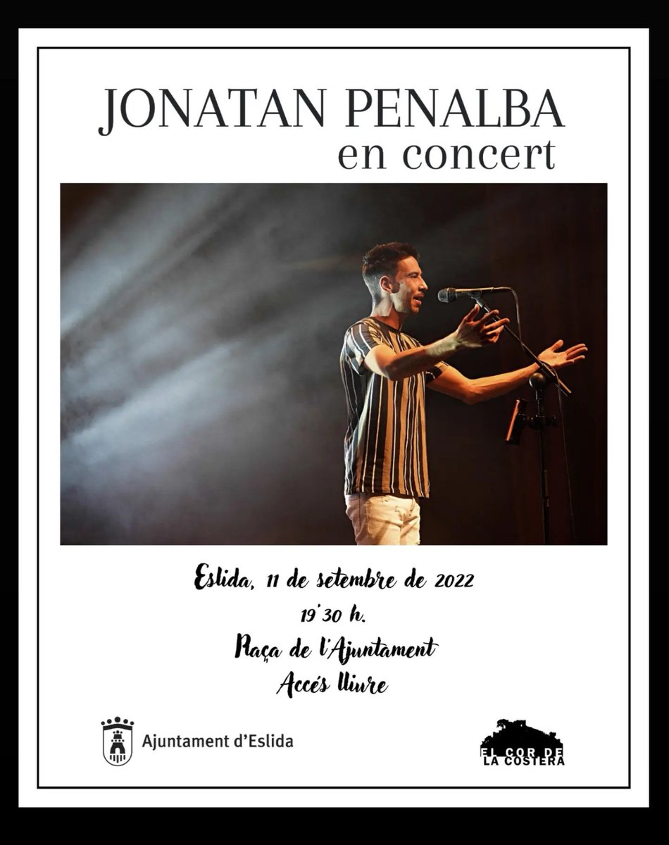 JonatanPenalba's tweet photo. De camí a Eslida
Hui a les 19:30h ➡️ #Reversions https://t.co/yzZ4VD9AmO