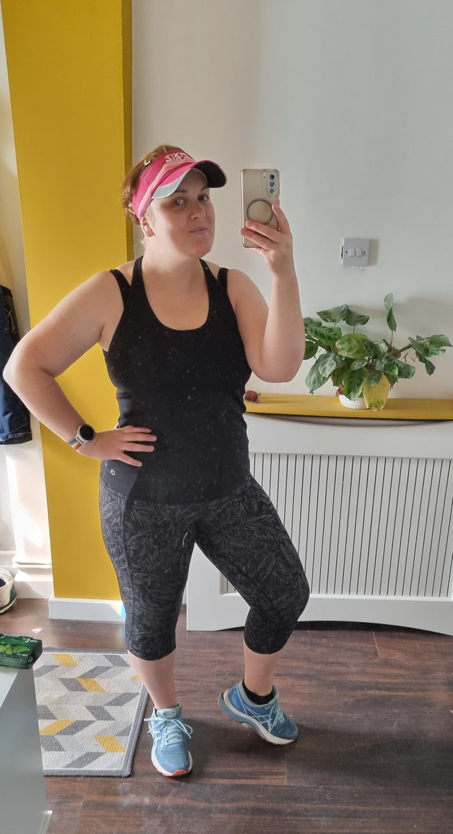 RunWithMePod's tweet image. Before, during, after 10km/6miles. Furthest I've ran for ages! The final hill slowed me right down but feeling good!!!