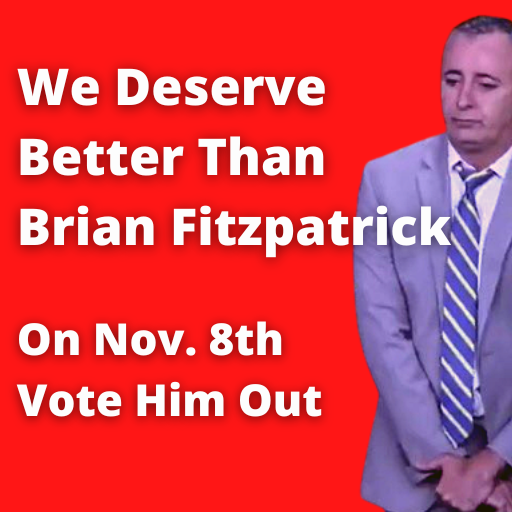 FridaysWithFitz's tweet photo. @NeergSerca @jgcOCANADA Ah, the ol' "Let the #PA01 taxpayers fund my re-election campaign for the 3rd time" Trick by @RepBrianFitz aka #FrankingFitzpatrick (also: #FraudFitzpatrick, #ForcedBirthFitzpatrick, #LyinBrian, #BoughtAndSoldBrian, #NoBallsBrian, #FascistFitzpatrick, and #ComplicitFitz.) https://t.co/kY9Law0VgW