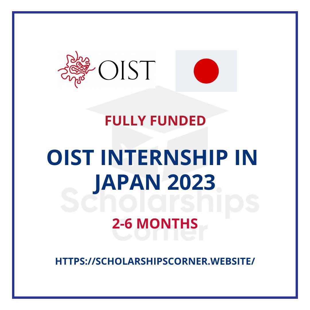 scholar_corner's tweet photo. OIST Internship Program in Japan 2023 | Fully Funded
Link: https://t.co/eN6PDhdZTT
Deadline: October 15, 2022
#ScholarshipsCorner #OIST #oistinternship #internship #internships2022 #internships #paidinternship #InternshipinJapan #japaninternship https://t.co/tmGvl8kGeu