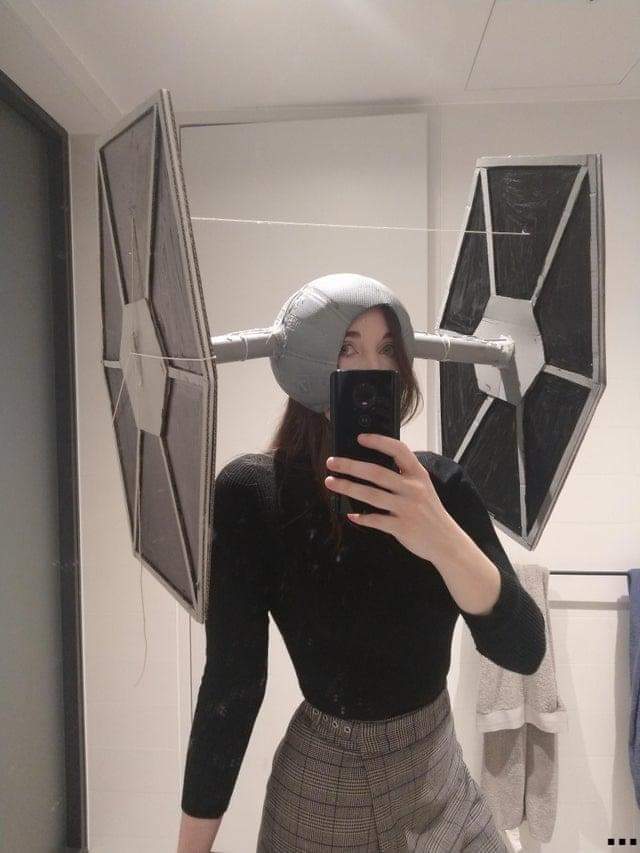 When you are a Star Wars fan and you are invited to a formal event that requires you to wear a TIE. @Revan75Jedi <a href="/KirinArnold/">Kirin Met TEM!!!!!</a> <a href="/AllanSt64396640/">Allan Stephenson</a> <a href="/TimOSul53959128/">Tim OSullivan</a> <a href="/JoshSneed/">Josh Sneed</a> <a href="/SmMarwood/">Sean Marwood</a> <a href="/katwomanfifi/">Felicia M. Perez</a> <a href="/bader_diedrich/">Diedrich Bader</a> <a href="/HeatherThomasAF/">Heather Thomas</a> <a href="/WookOfficial/">Wookieepedia</a> <a href="/Leia_Organa/">Princess Leia Organa</a> @lightsabrqueen <a href="/ATGcast/">Around the Galaxy 📖 Who Owns the Myth OUT NOW!</a>