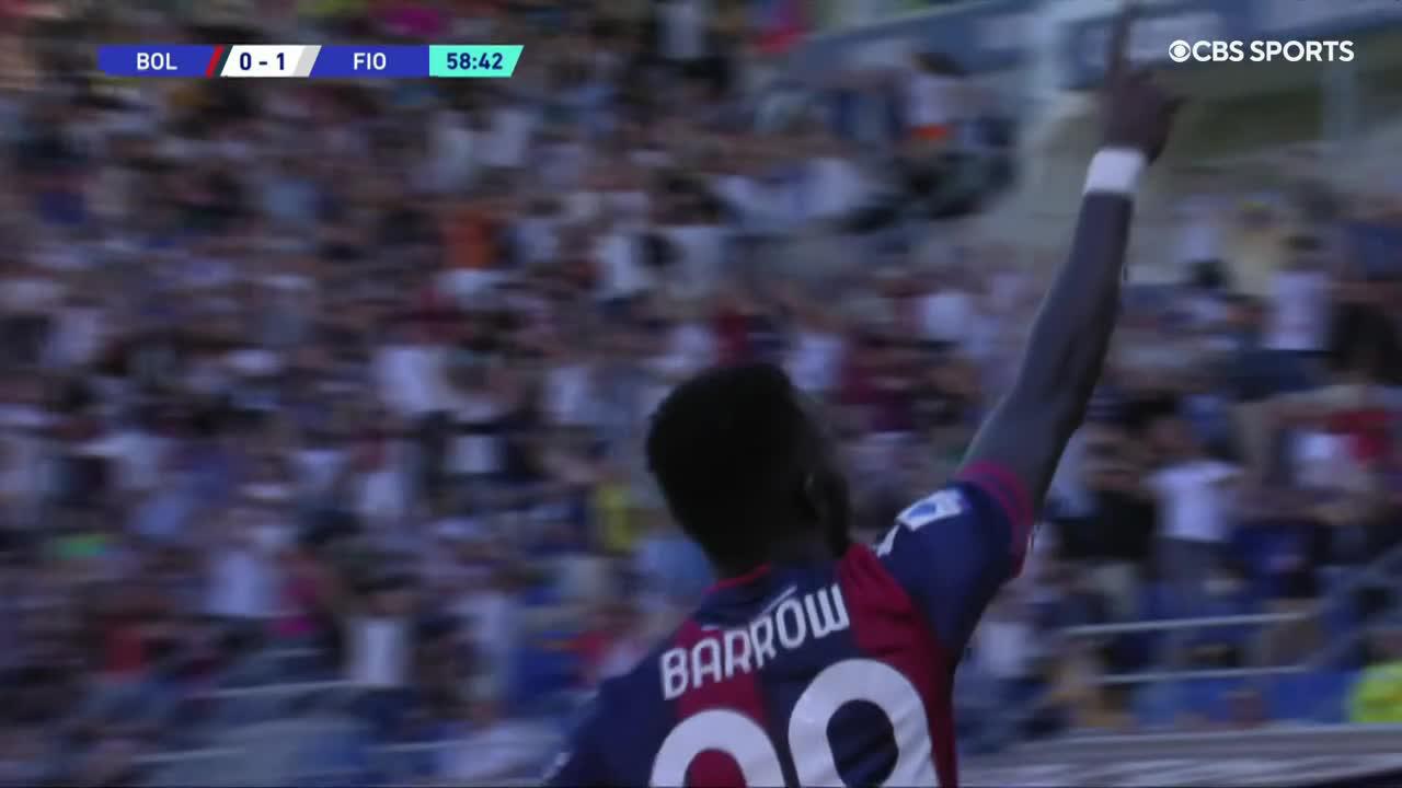 Musa Barrow wastes no time finding the equalizer for Bologna 💪

Game on 🍿”